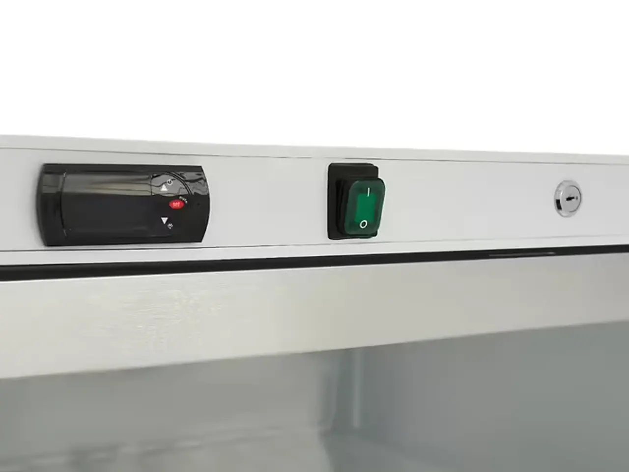 Billede 6 - Display Fryser med glasdør – 600 L – hvid