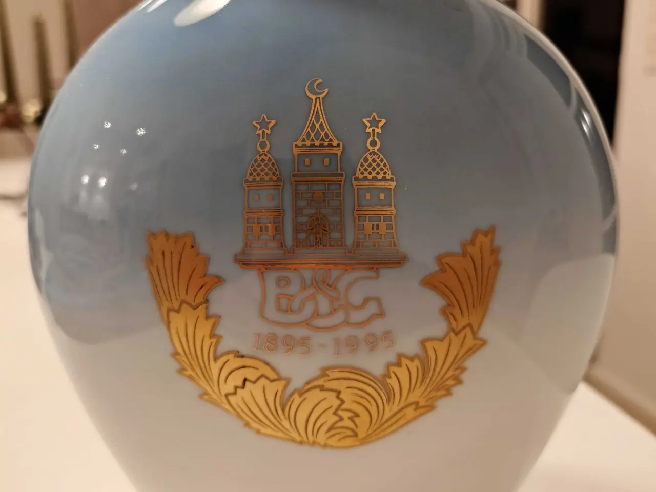 Billede 2 - Bing og Grøndahl jubilæums vase