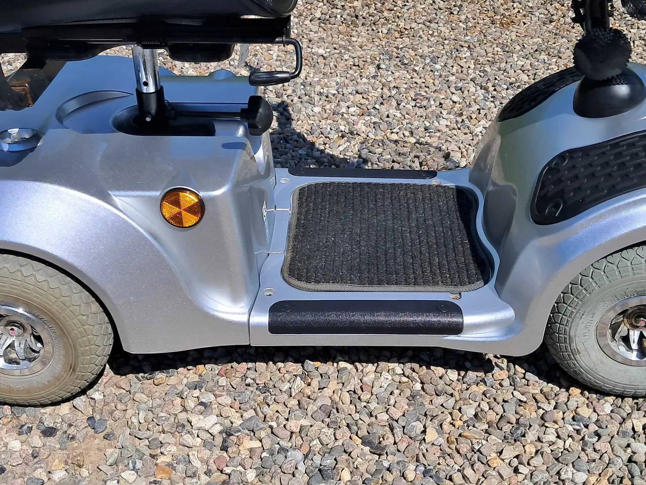 Billede 3 - 4-hjulet elscooter med nye batterier