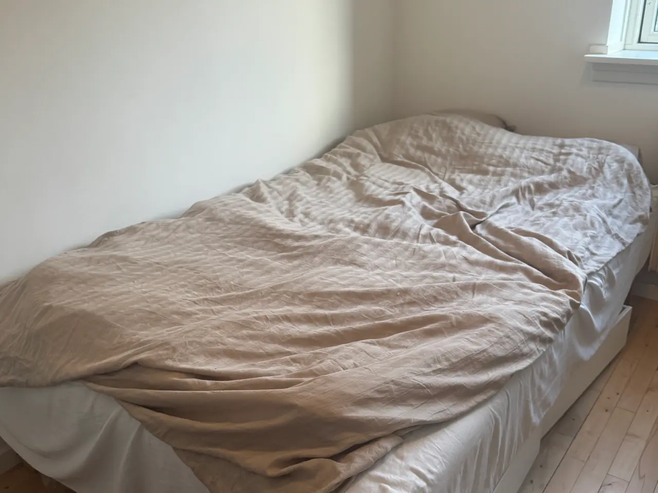 Billede 1 - Boxmadras med ben