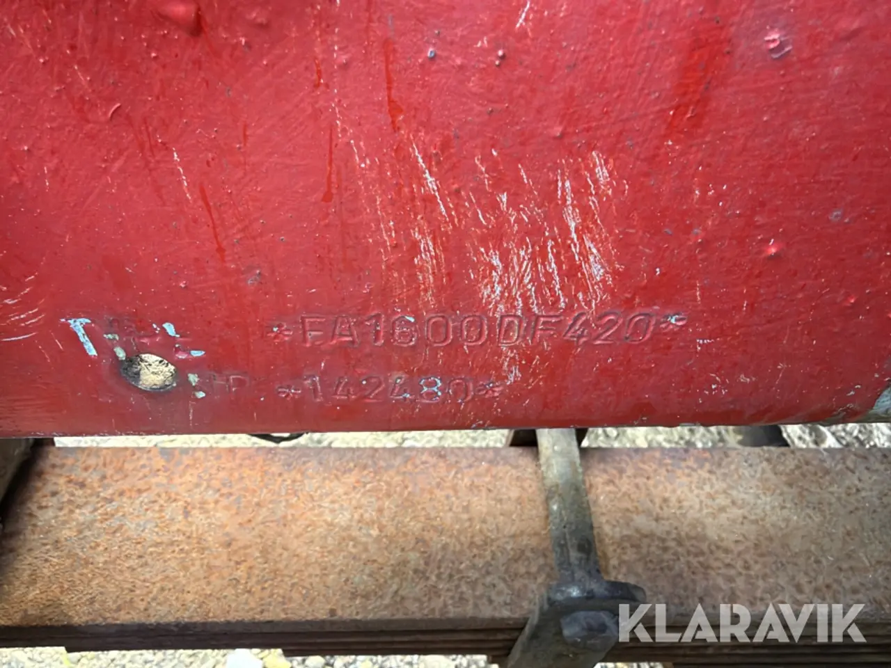 Billede 6 - Veteranlastbil DAF FA1600DF420