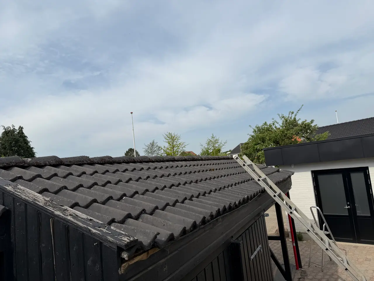 Billede 3 - Teglsten sort cement