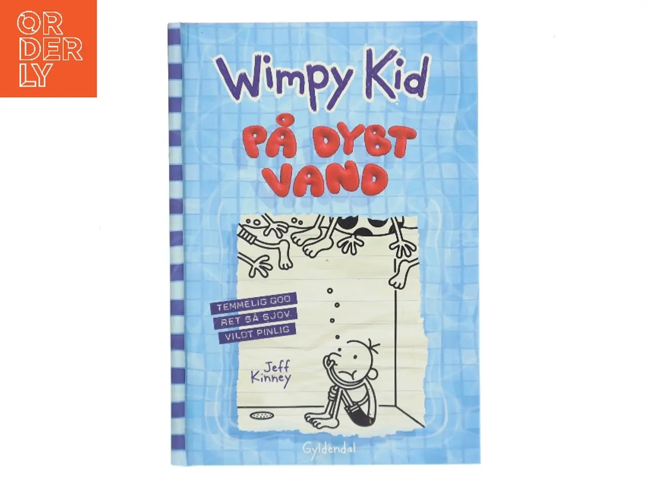 Billede 1 - Wimpy Kid. Bind 15, På dybt vand af Jeff Kinney (Bog)