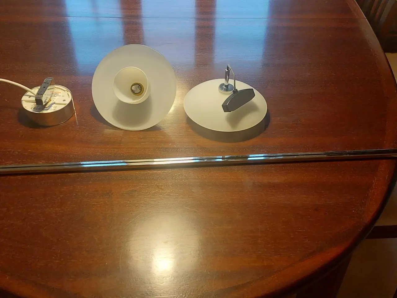 Billede 1 - Lys skinne med 2 halogen lamper
