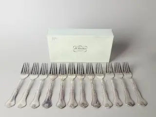 ⭐️· 12 smukke gafler fra A.P. Berg - Klassisk plet