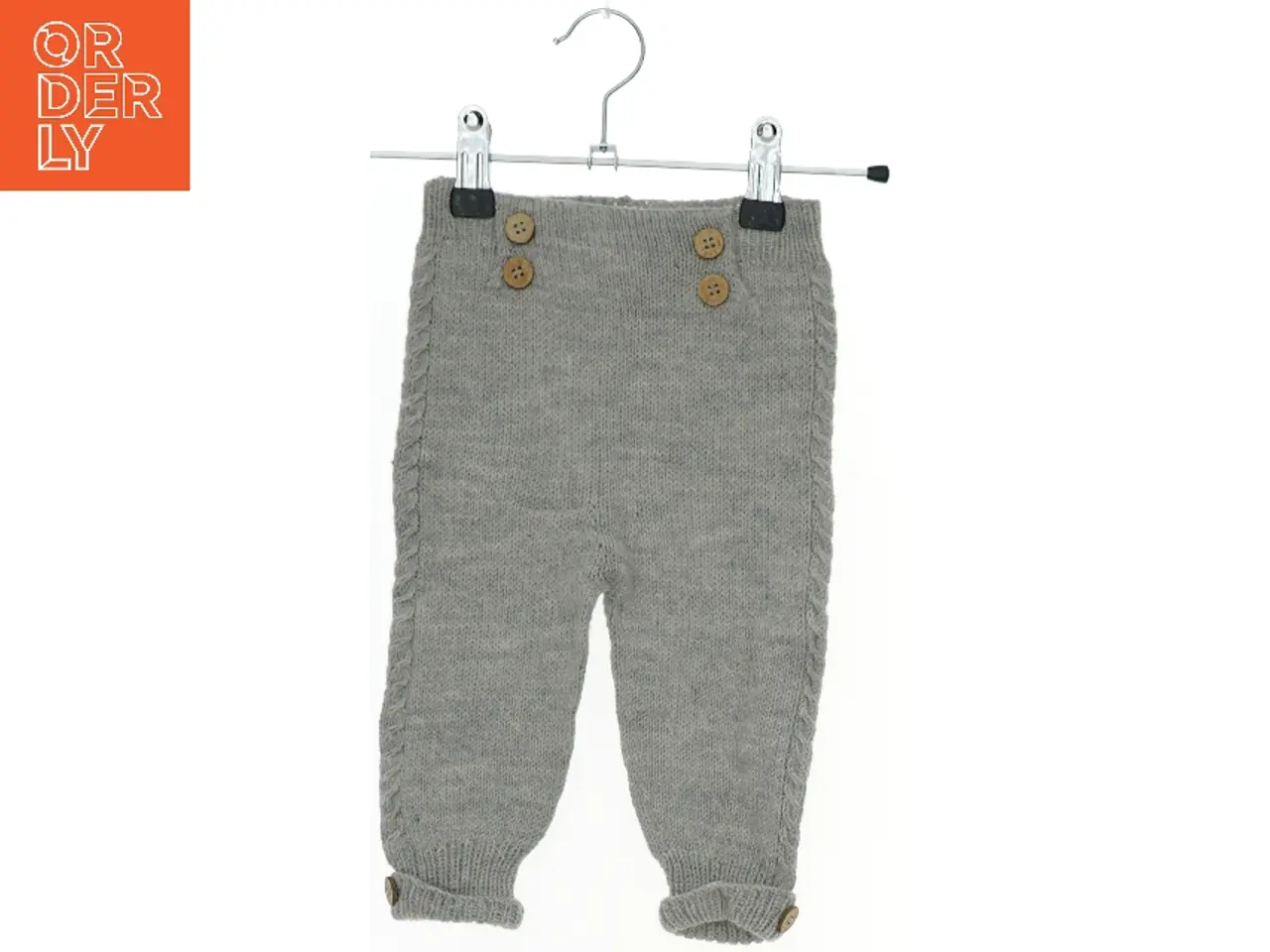 Billede 1 - Strikkede bukser til baby (str. 68)