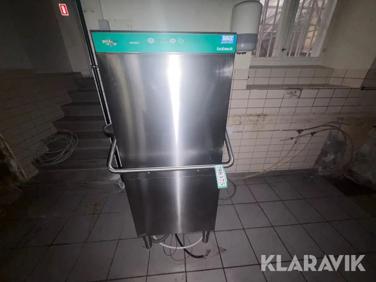 Billede 5 - Industriopvaskemaskine Bobeck Goldbee HGS540-1. Hætteopvaskemaskine