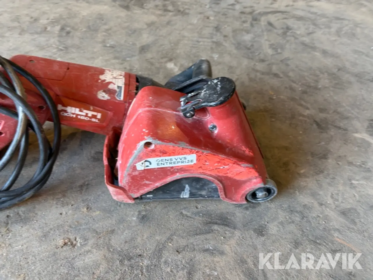 Billede 12 - Rillefræser Hilti DCH 180-SL