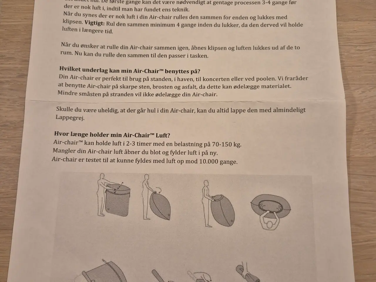 Billede 3 - Oppustelig sofa-liggesæk