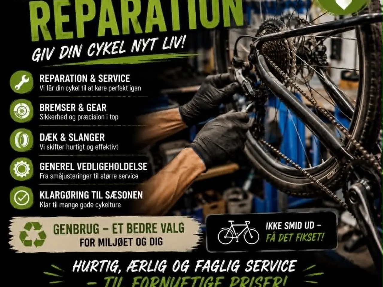 Billede 1 - Salg og reparation af brugte cykler