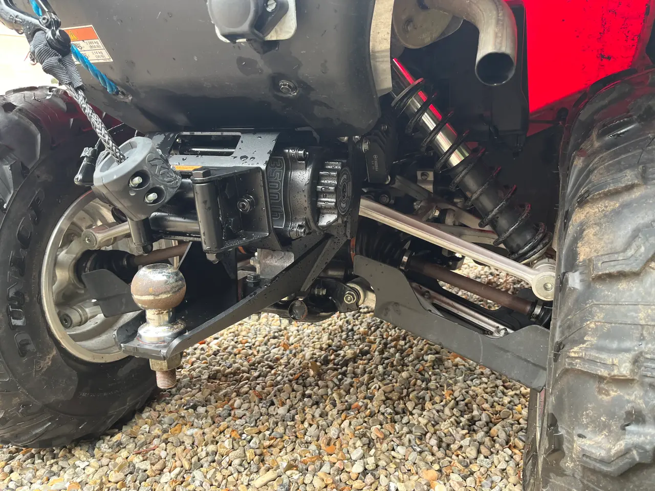 Billede 6 - Honda TRX680 Rincon med skovtrailer