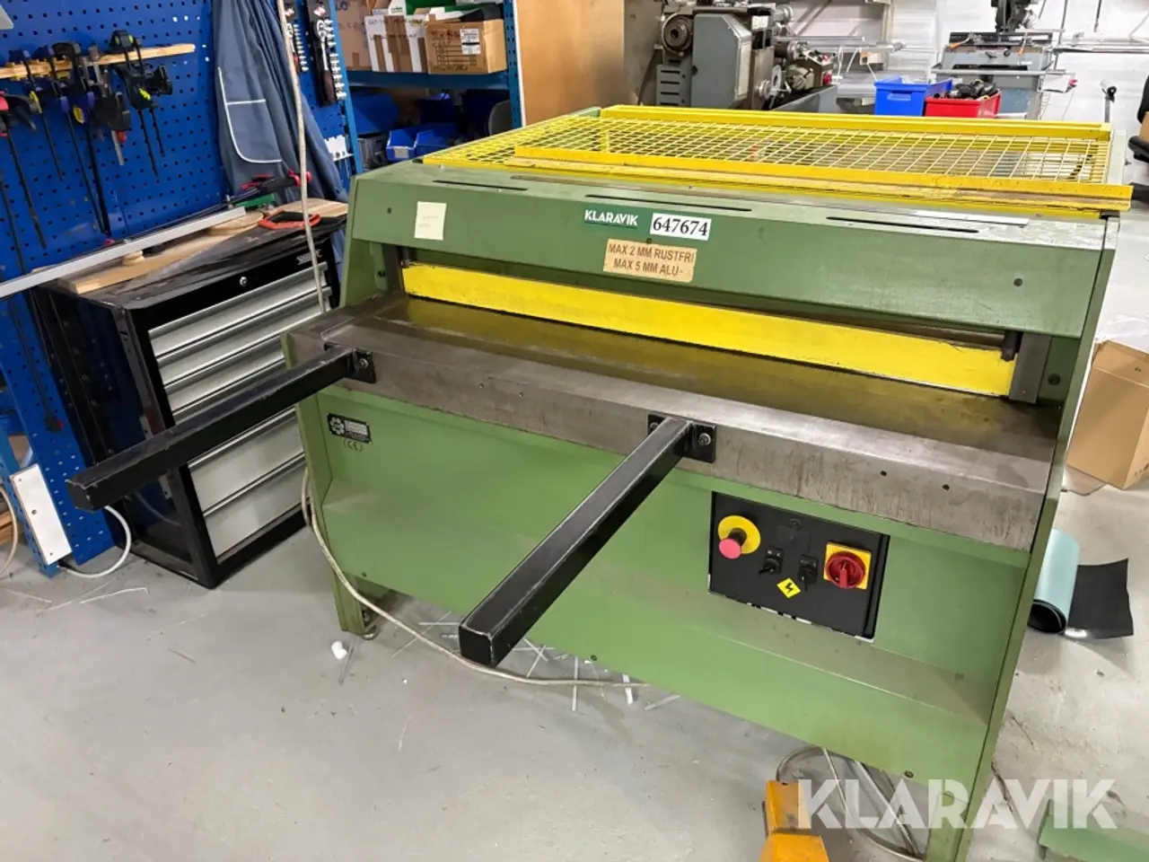Billede 5 - Pladeklipper HM Jbs-1250/3.0