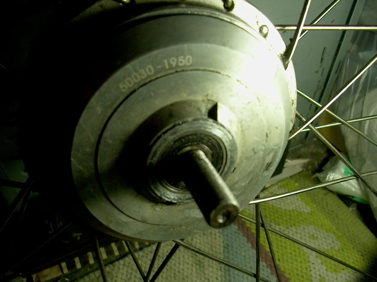 Billede 4 - Forhjulsmotor Promovec 36 volt
