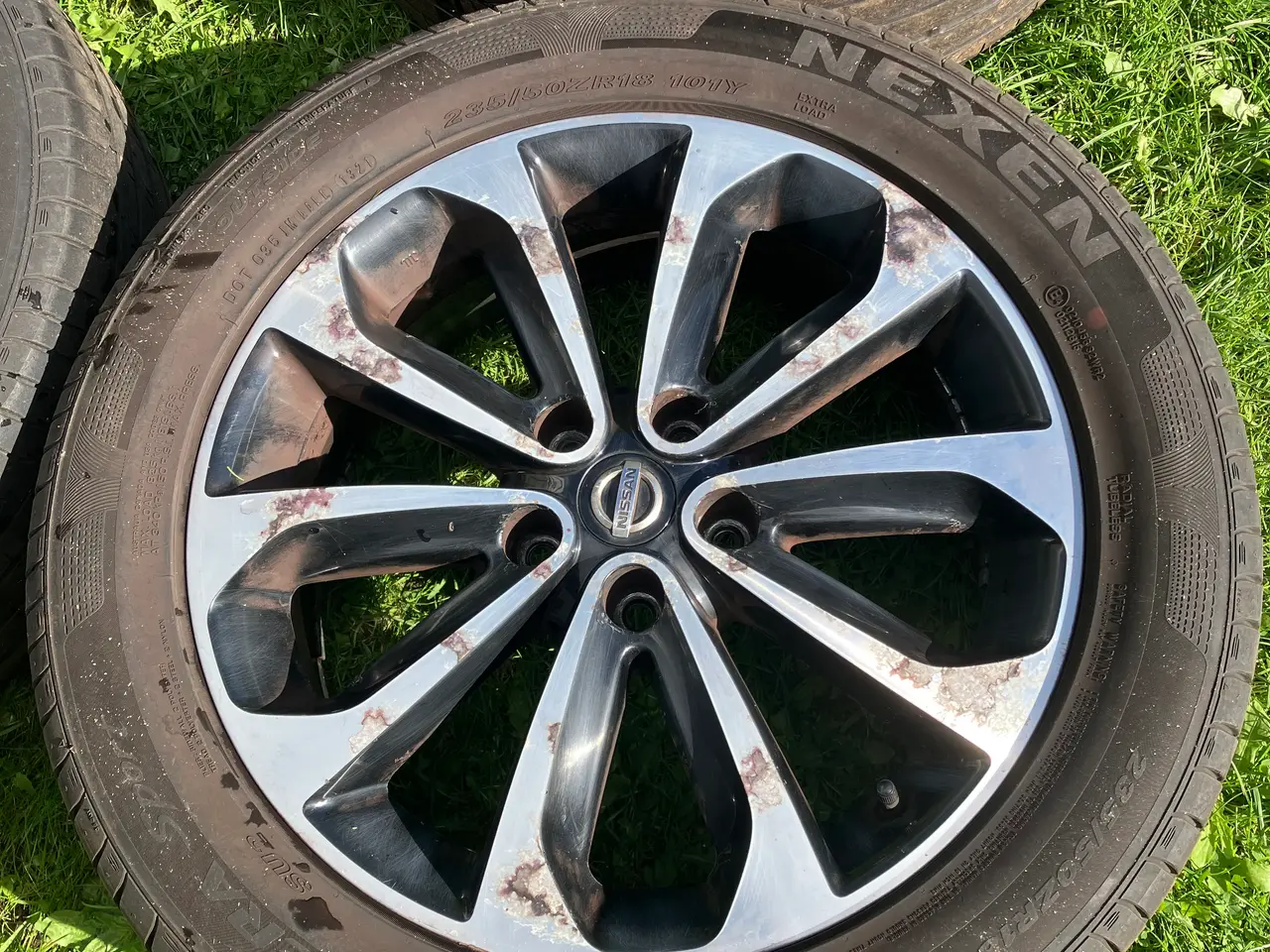 Billede 2 - Originale Nissan Quashqai 18" Alufælge 