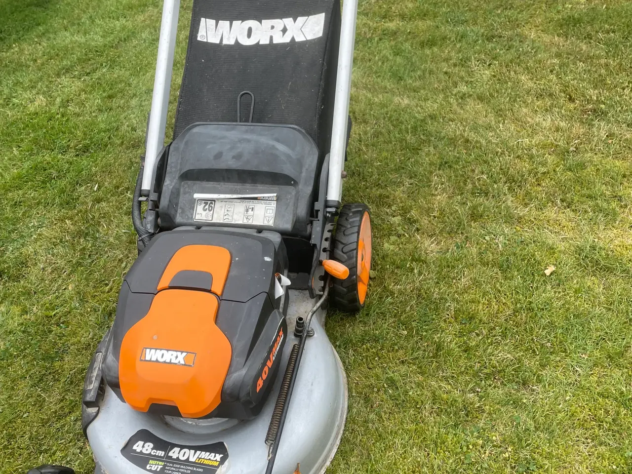 Billede 1 - WORX 40V plæneklipper