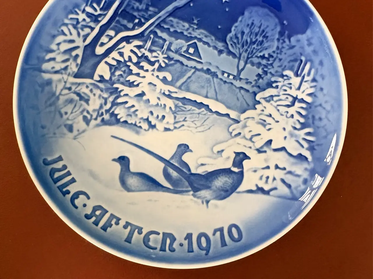 Billede 1 - Juleplate 1970