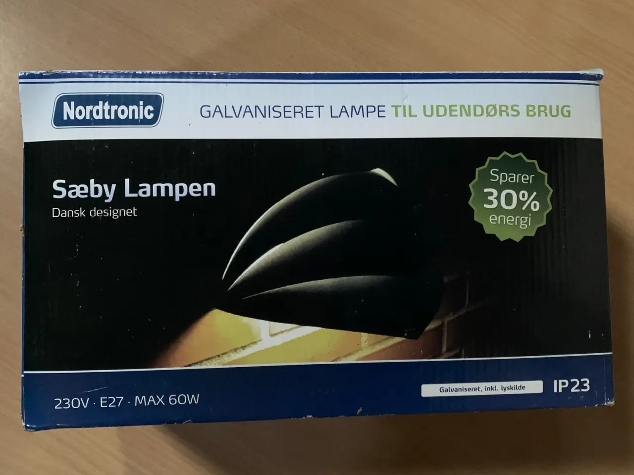 Billede 1 - Sæby udendørs væglampe