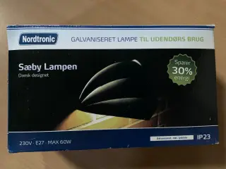 Sæby udendørs væglampe