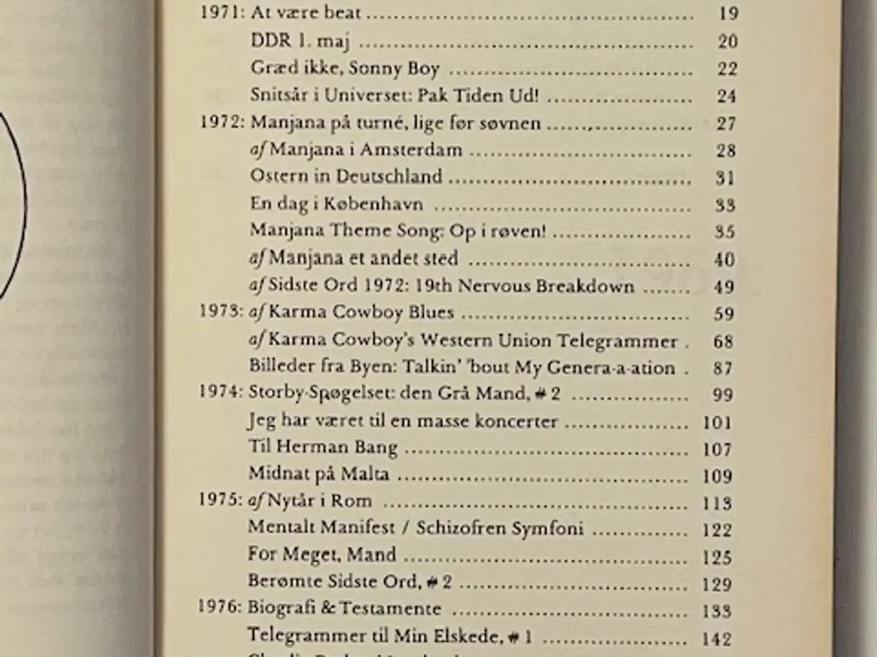 Billede 5 - Dan Turèll Døgn-digte - Udvalgte digte fra 70'erne