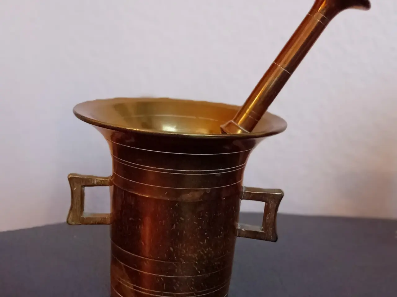 Billede 1 - Morter messing