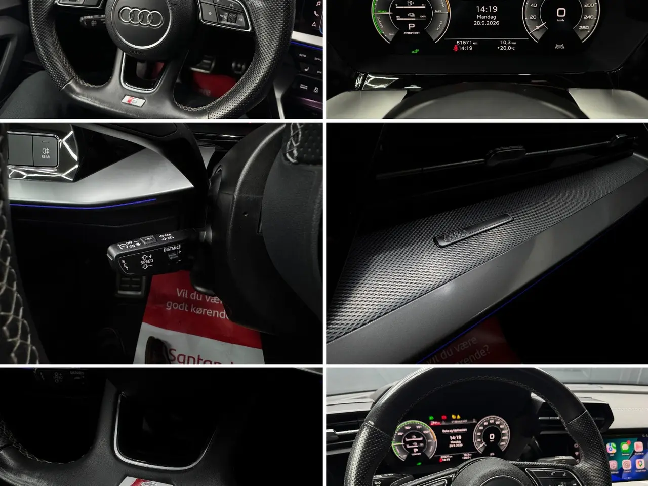 Billede 9 - Audi A3 40 TFSi e S-line Sportback S-tr.