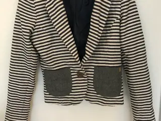 Stribet Nümph blazer