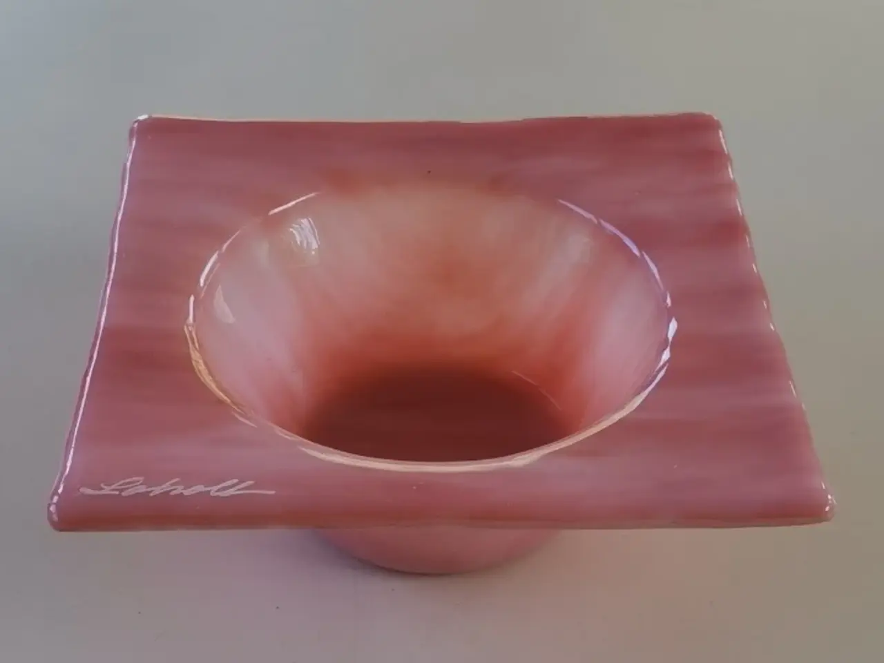 Billede 1 - Rosa Fyrfadsskåle Loholt