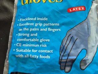 Gummi handsker