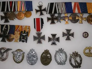 KØBES tyske medaljer mv.