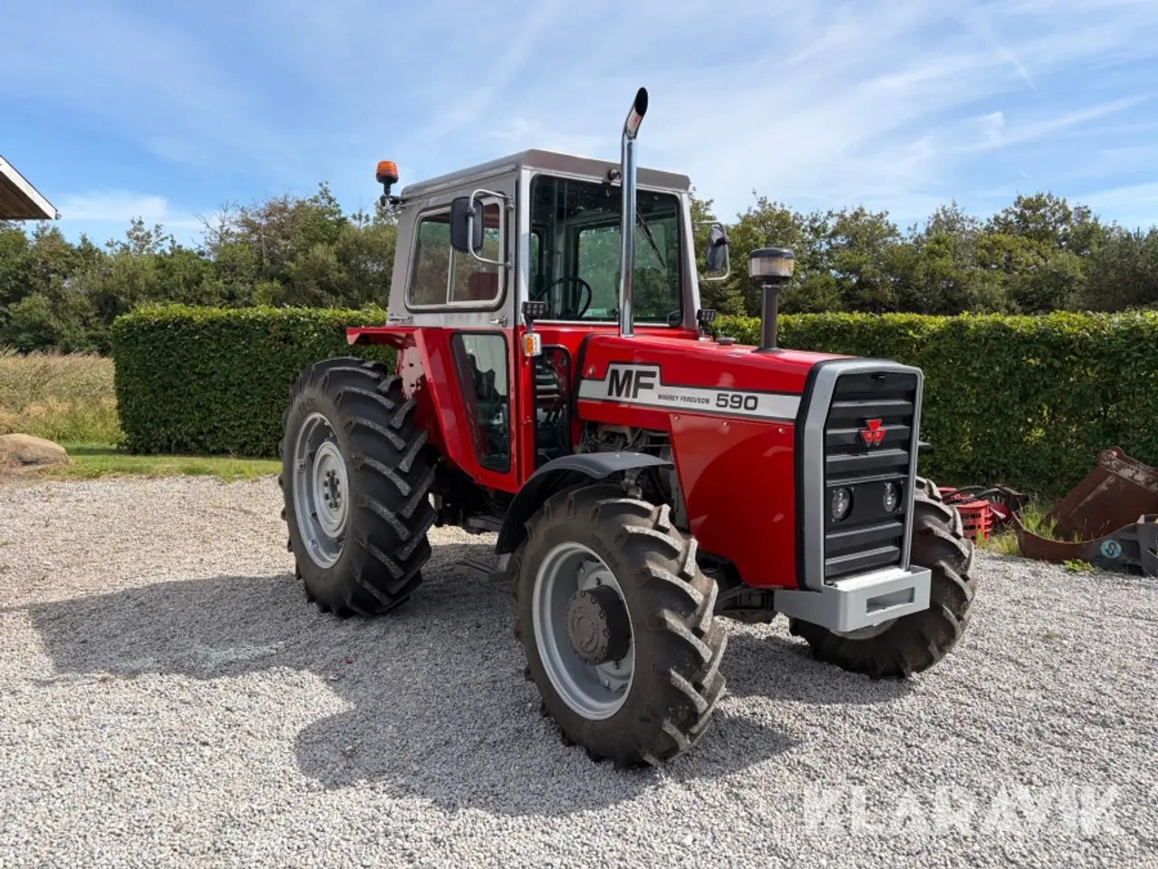 Billede 7 - Traktor Massey Ferguson 590 turbo