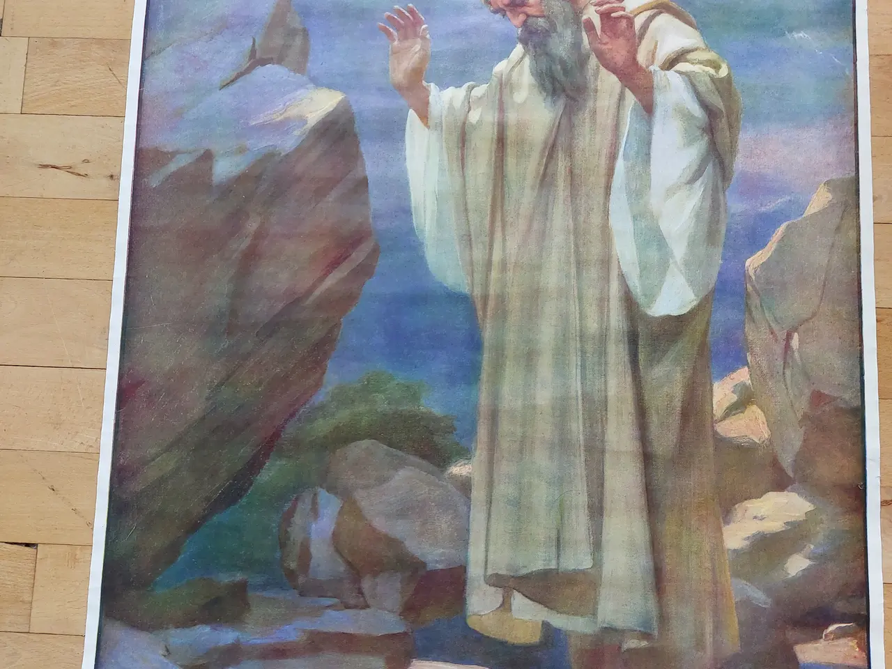 Billede 7 - Plakat Billede af Jesus og andre mensker 