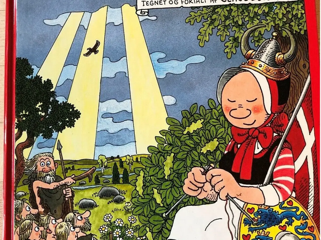 Billede 1 - Illustreret Danmarks-historie for folket 1. del