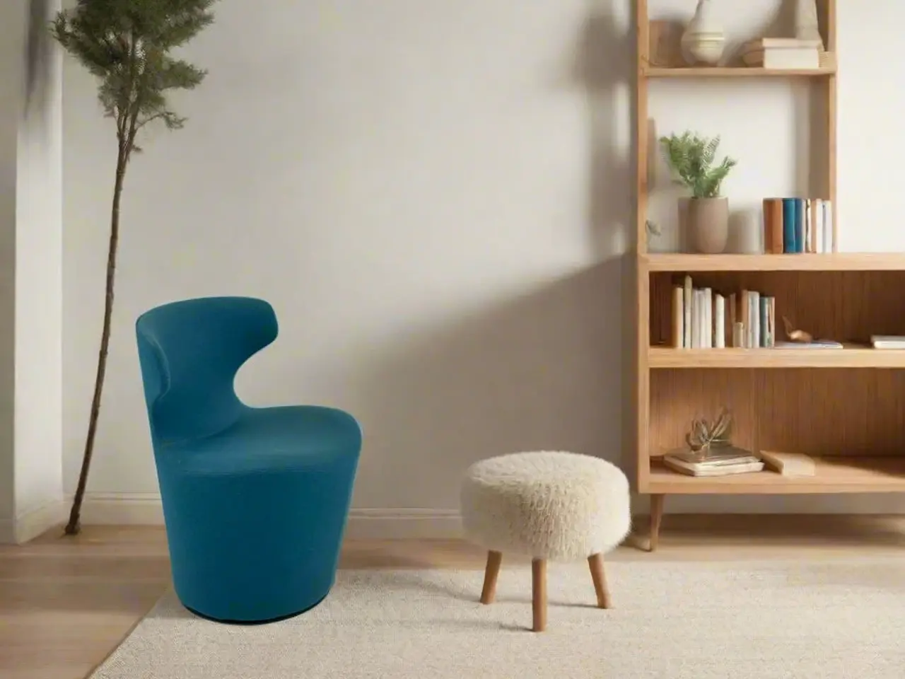 Billede 2 - B&B Italia Mini Papilio Loungestol – Turkis