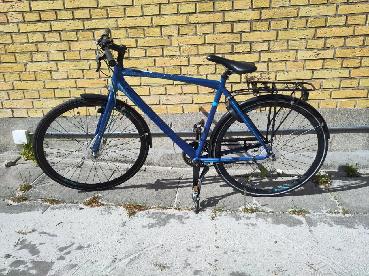 Billede 1 - Blå drengecykel sælges