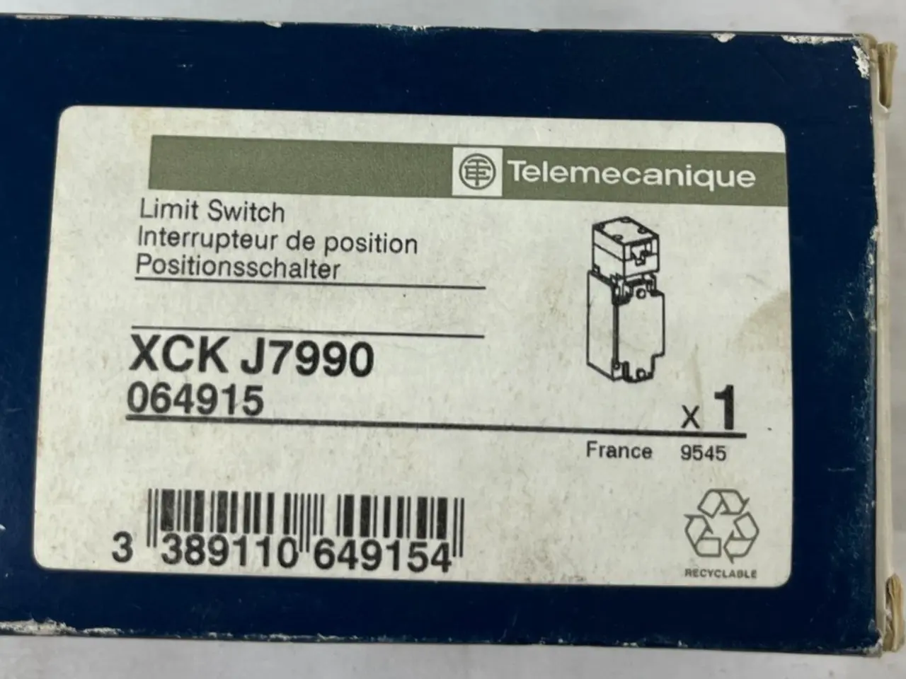 Billede 1 - Telemecanique XCK J7990 endestopkontakt 064915