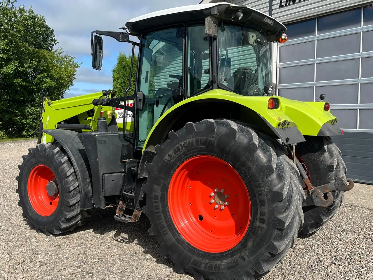 Billede 3 - CLAAS Arion 610 Med frontlæsser
