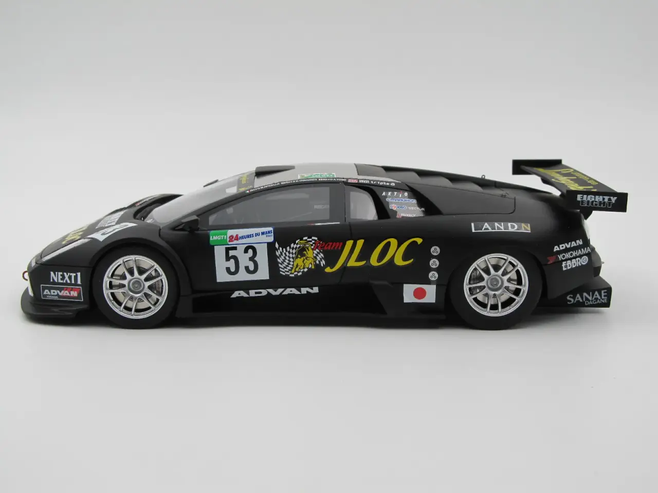 Billede 2 - 2007 Lamborghini Murciélago R-GT #53 - Kyosho 1:18