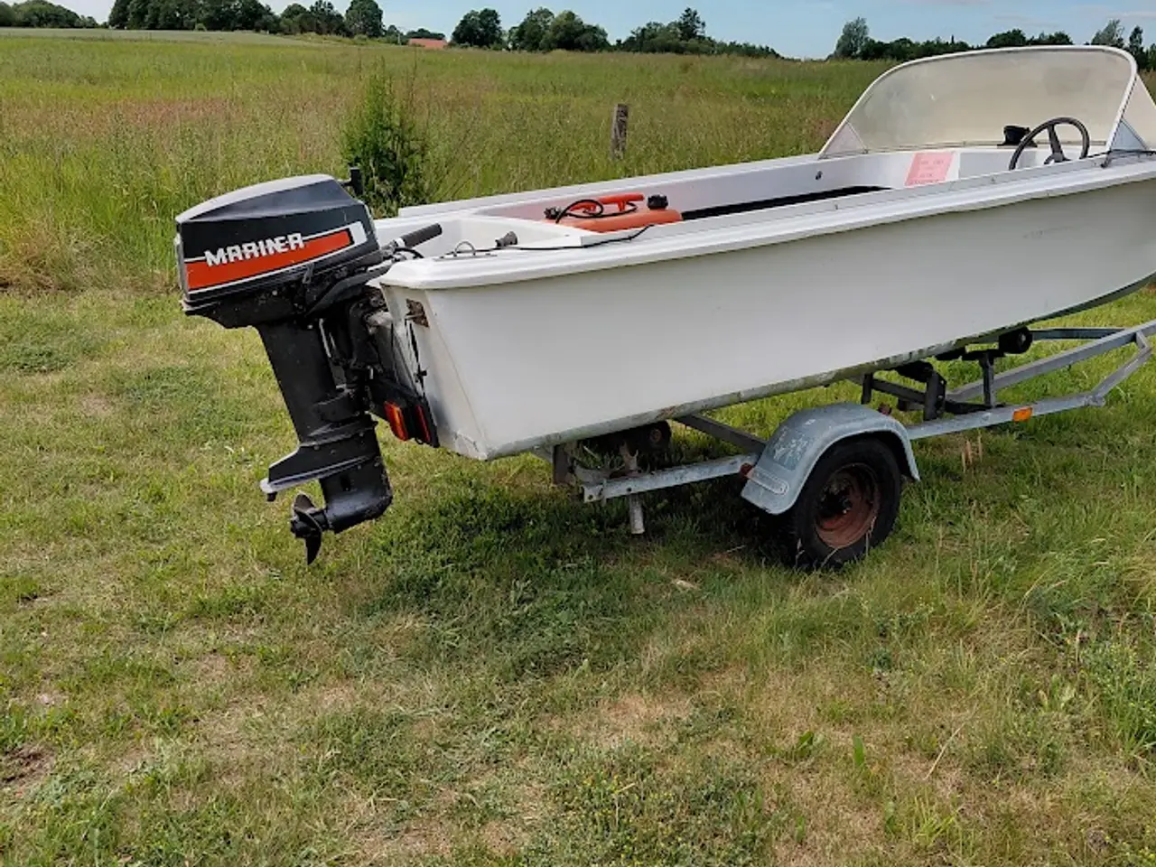 Billede 6 - Speedbåd med motor og trailer