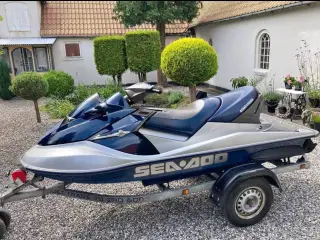 SeaDoo GTX 185 vandscooter/jetski 2004 (med kompre