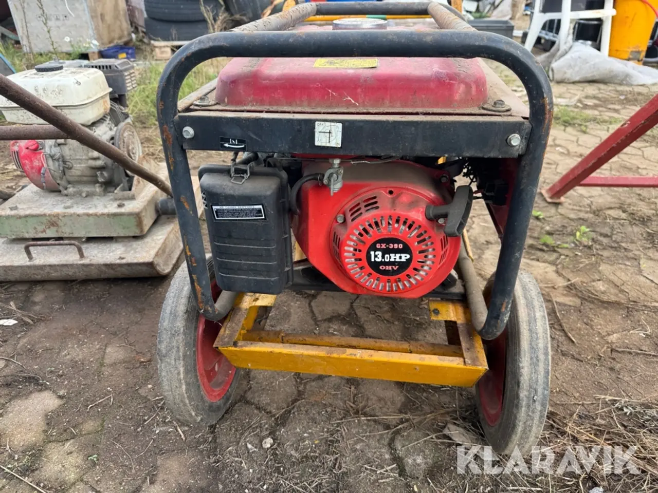 Billede 5 - Generator AVR3 EC5000EX OHV-Benzinmotor