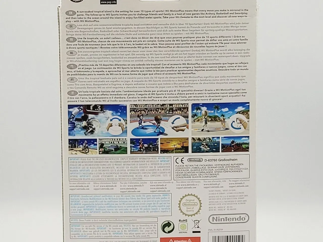 Billede 3 - ⭐️- Wii: Wii Sports Resort BOX