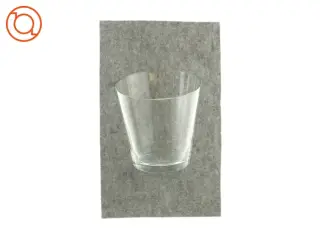 Vase i klart glas