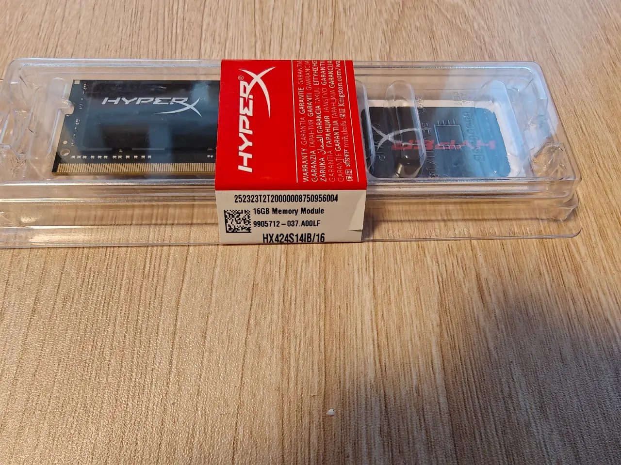 Billede 1 - Kingston HyperX Impact 16GB DDR4