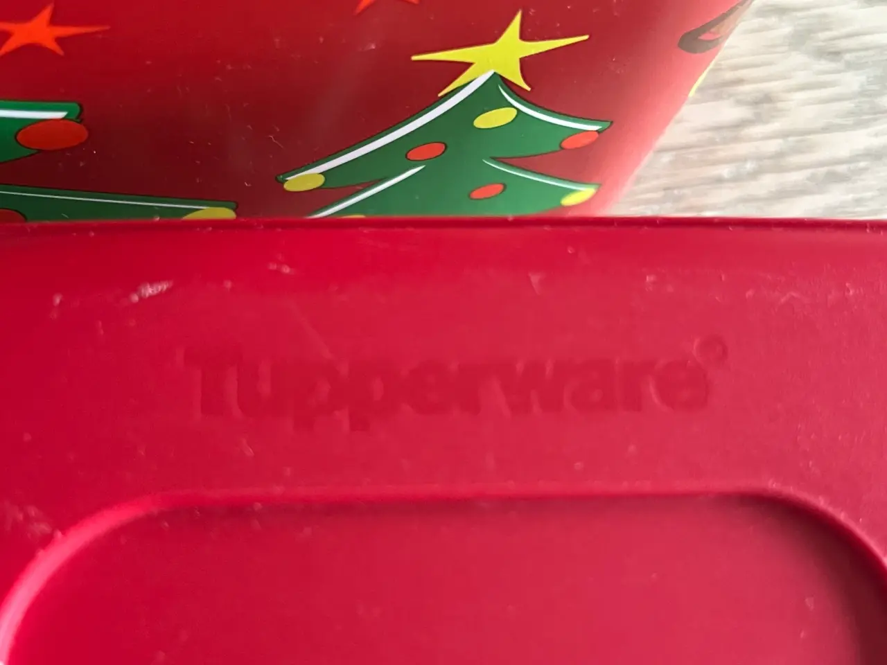 Billede 6 - Tupperware Jule bøtter m. rensdyr
