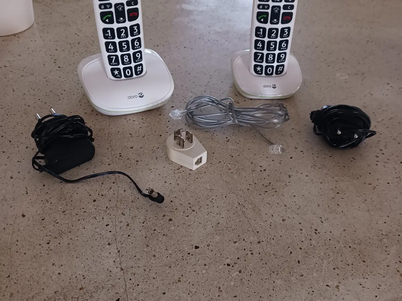 Billede 1 - Trådløse Senior telefoner Par.(Til fastnet)