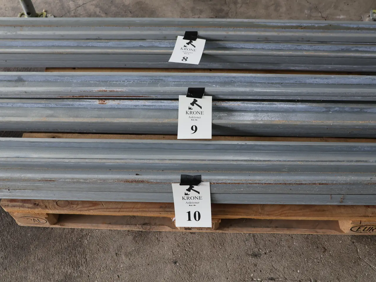 Billede 3 - 50 Stk Monteringsprofiler S25 (Hatprofiler) L 3800