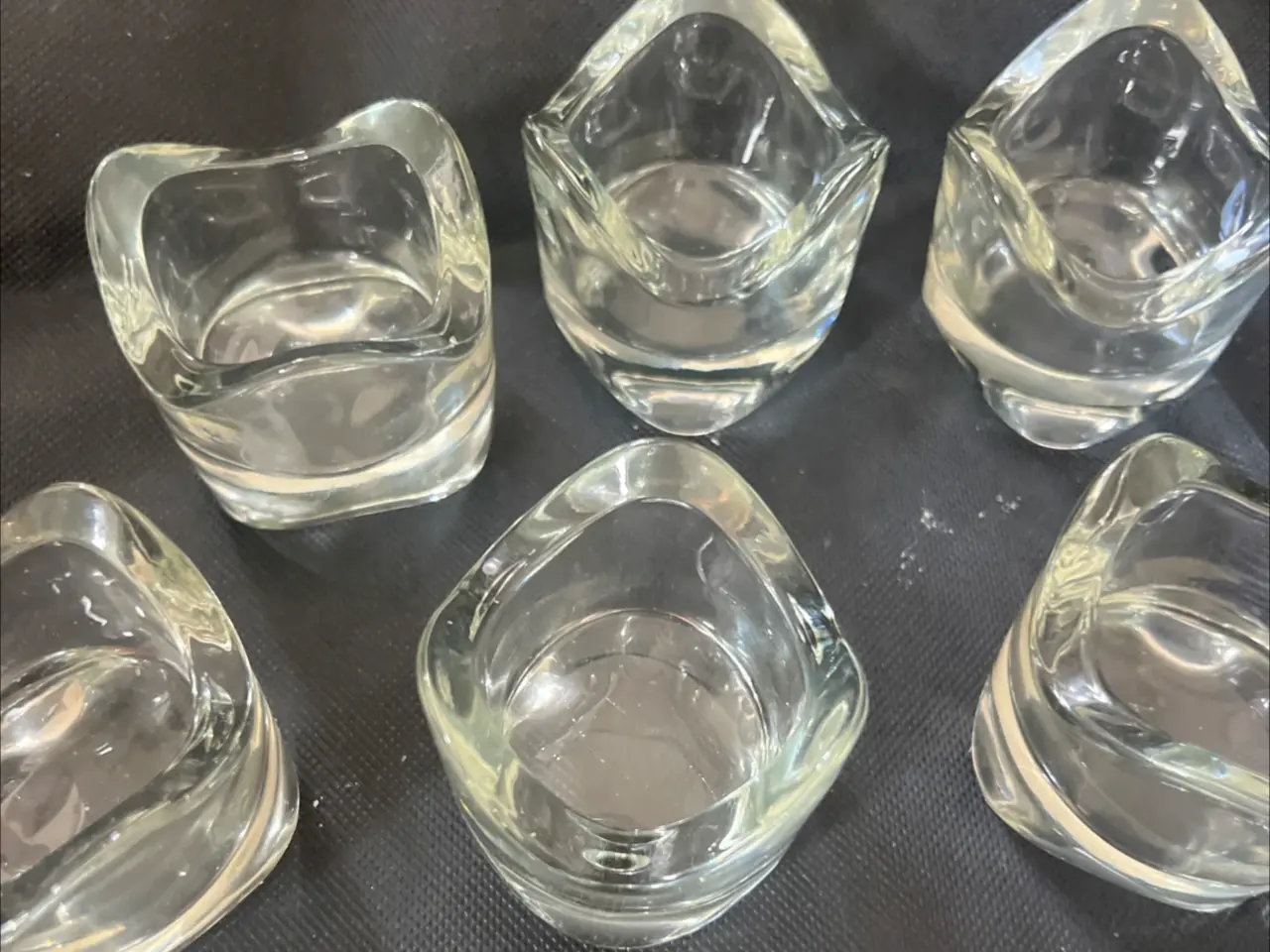 Billede 2 - Fyrlysestager i glas