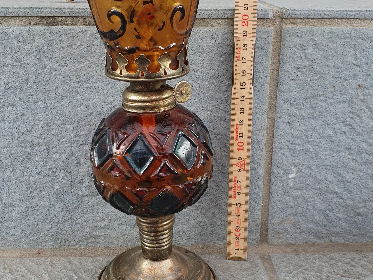 Billede 2 - Petroleum lampe ældre