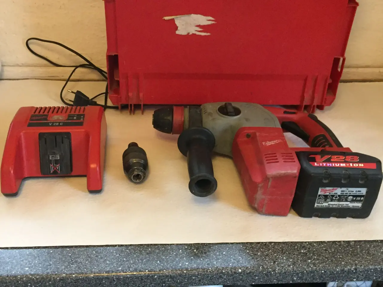 Billede 1 - Milwaukee slaghammer/bore maskine