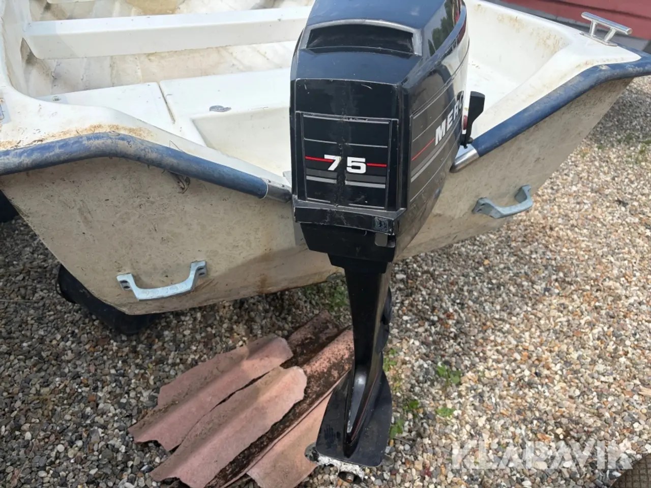 Billede 9 - Jolle Ryds-460 motor og vogn medfølger